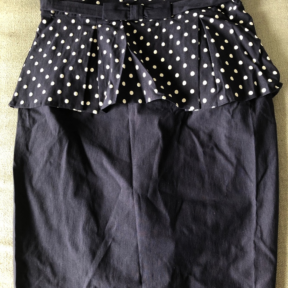 ModCloth First Stop, Style! Peplum Dress - Picture 7 of 11
